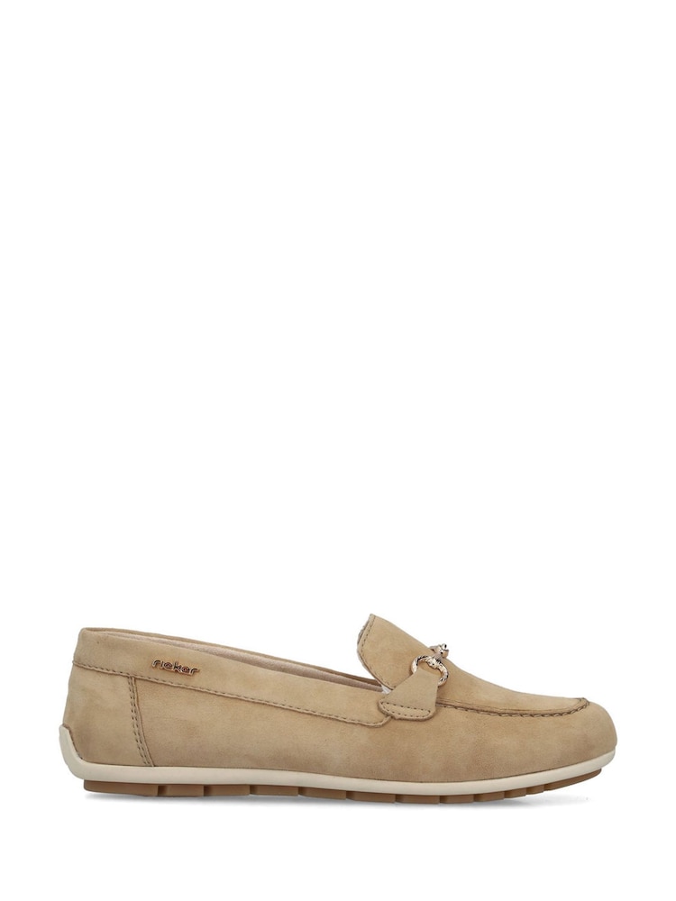 Rieker Brown Slip-On Shoes - Image 1 of 6