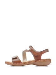 Rieker Brown Sandals - Image 2 of 4