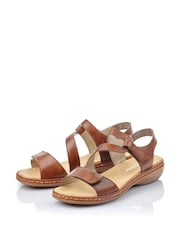 Rieker Brown Sandals - Image 3 of 4