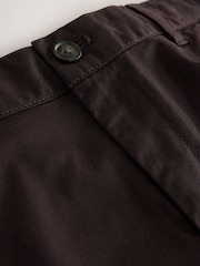 Brown Slim Fit Cotton Rich Stretch Chinos - Image 3 of 3