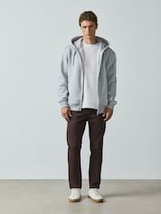 Aubergine Slim Fit Cotton Rich Stretch Chinos - Image 1 of 9