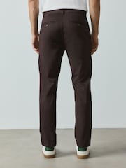 Aubergine Slim Fit Cotton Rich Stretch Chinos - Image 4 of 9