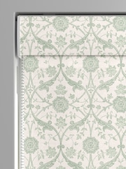 Laura Ashley Pistachio Endale Trellis Pistachio Measure Roman Blind - Image 4 of 6