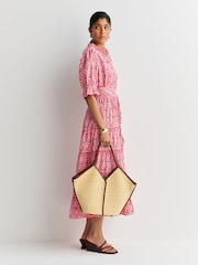 Pink City Prints Pink Matilda Dress - Image 2 of 10