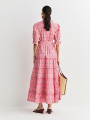 Pink City Prints Pink Matilda Dress - Image 3 of 10