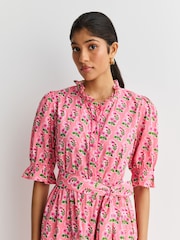 Pink City Prints Pink Matilda Dress - Image 4 of 10