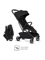 Silver Cross Onyx Nia Compact Travel Stroller with Carrycot - Image 4 of 6