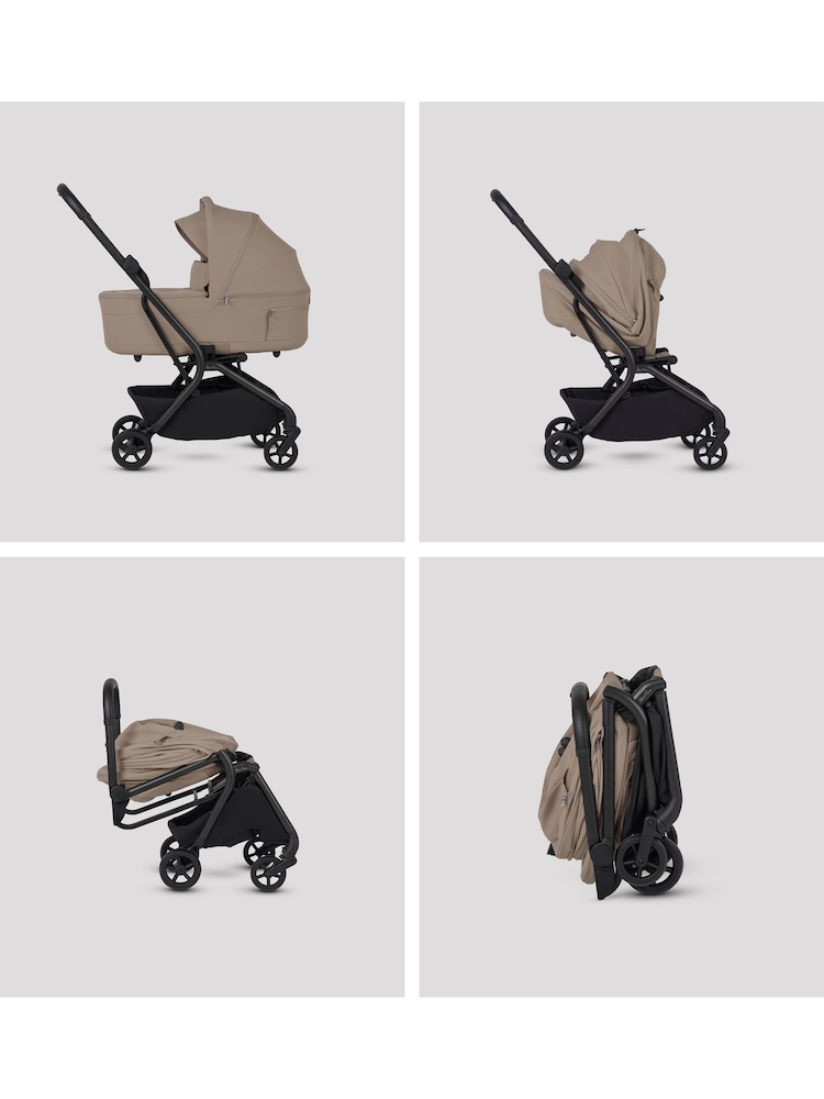 Silver Cross Champagne Nia Compact Stroller Travel System - Image 2 of 6 Silver Cross Champagne Nia Compact Stroller Travel System - Image 2 of 6
