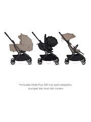 Silver Cross Champagne Nia Compact Stroller Travel System - Image 4 of 6