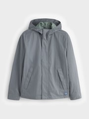 PS Paul Smith Grey Hooded Technical Windbreaker Jacket - Image 5 of 5