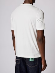 PS Paul Smith White Signature Stripe Hanger Graphic T-Shirt - Image 2 of 5