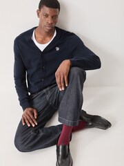 PS Paul Smith Button Through V-Neck Cardigan - Imagen 3 de 6
