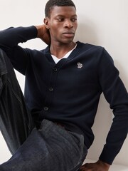 PS Paul Smith Button Through V-Neck Cardigan - Imagen 4 de 6