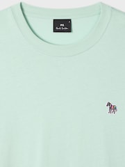 Verde - PS Paul Smith Zebra Logo Cotton T-Shirt - Imagen 6 de 6