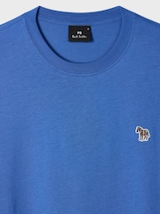 PS Paul Smith Blue Zebra Logo Cotton T-Shirt - Image 2 of 2