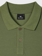 PS Paul Smith Green Zebra Logo Polo Shirt - Image 6 of 6