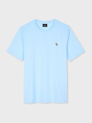 PS Paul Smith Blue Zebra Logo Cotton T-Shirt - Image 1 of 1