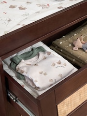 Tutti Bambini Warm Walnut Japandi Nursery Chest Changer - Image 2 of 5