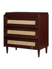 Tutti Bambini Warm Walnut Japandi Nursery Chest Changer - Image 4 of 5
