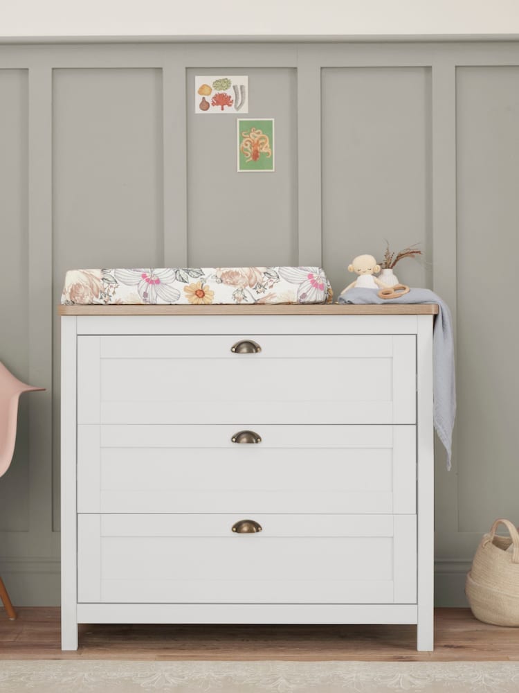 Tutti Bambini White Oak Verona Nursery Chest Changer - Image 1 of 4