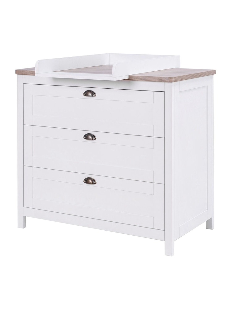 Tutti Bambini White Oak Verona Nursery Chest Changer - Image 4 of 4