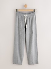 Grey Cosy Knit Look Barrel Joggers - Image 6 of 8