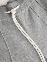 Grey Cosy Knit Look Barrel Joggers - Image 7 of 8