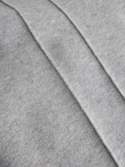 Grey Cosy Knit Look Barrel Joggers - Image 8 of 8