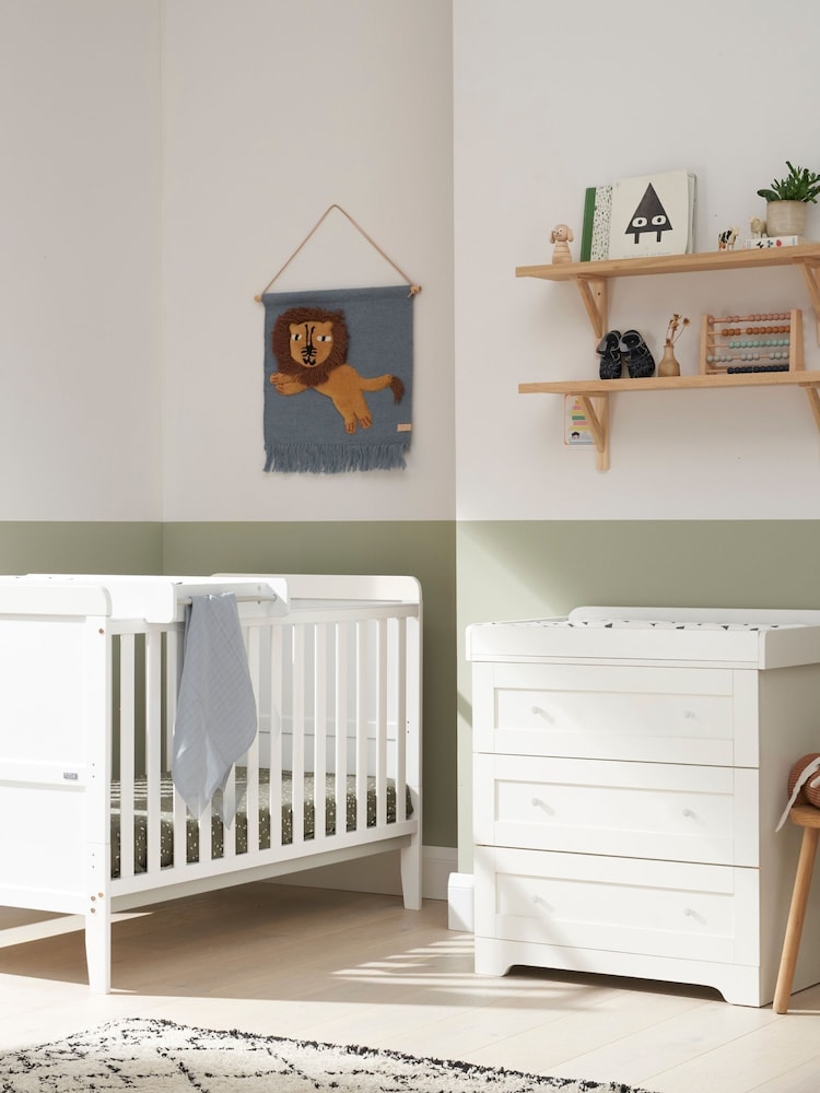 Tutti Bambini White 2 Piece Rio Nursery Furniture Set - Image 1 of 8