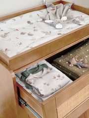 Tutti Bambini Light Oak 3 Piece Japandi Nursery Furniture Set - Image 7 of 11