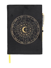 Something Different Black Astrology Wheel Journal with Obsidian Pen - Image 3 of 4