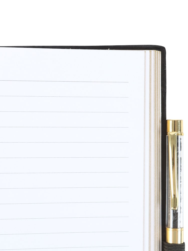 Something Different Black Astrology Wheel Journal with Obsidian Pen - Image 4 of 4