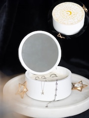 Something Different White Astrology Wheel Jewellery Storage Box - Image 1 of 3