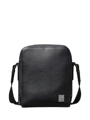 Calvin Klein Black Crossbody Coated Fabric Bag - Image 1 of 3