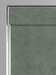 Green Mohair Made to Measure Roman Blinds - Image 4 of 6