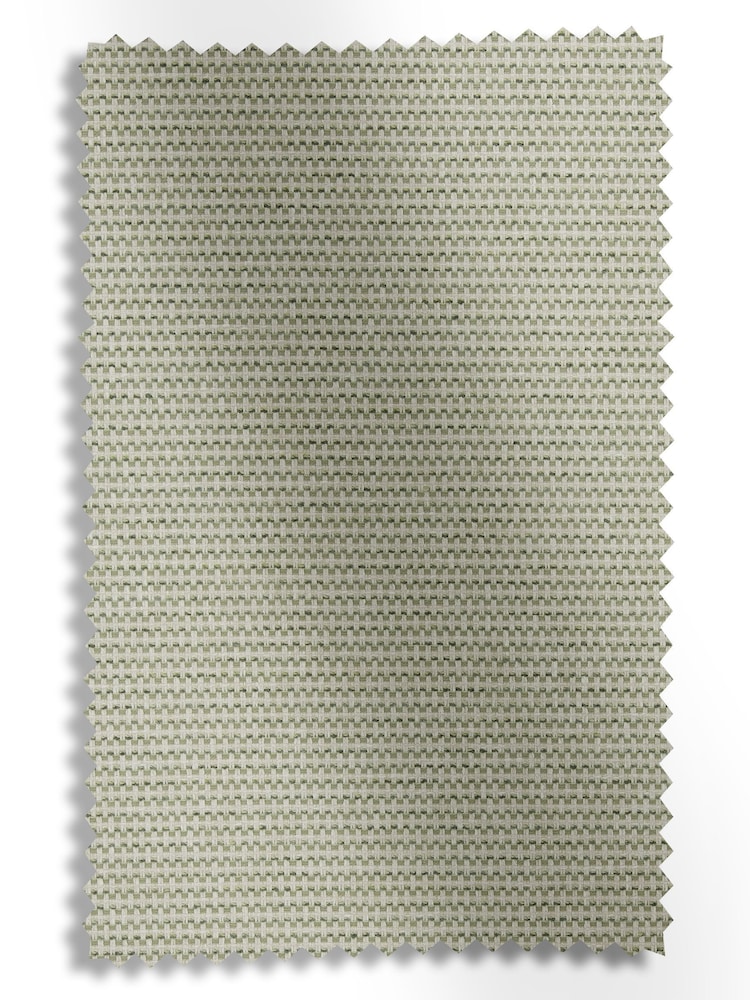 Moss Green Tabby Made to Measure Roman Blinds - Image 6 of 6