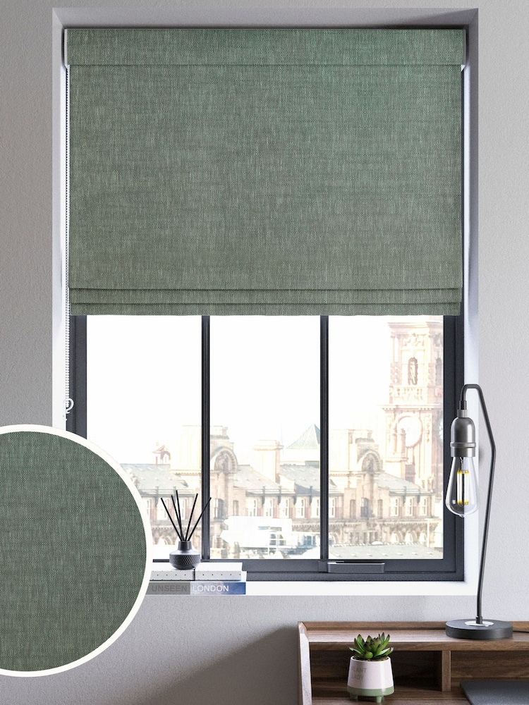 Kingfisher Abeille Made to Measure Roman Blinds - Image 1 of 6