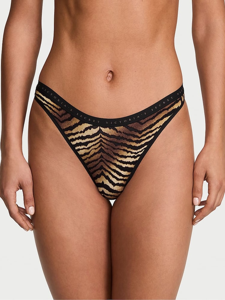 Victoria's Secret Pink/Zebra/Red/Black Thong 5 Pack Knickers - Image 2 of 3 Victoria's Secret Pink/Zebra/Red/Black Thong 5 Pack Knickers - Image 2 of 3