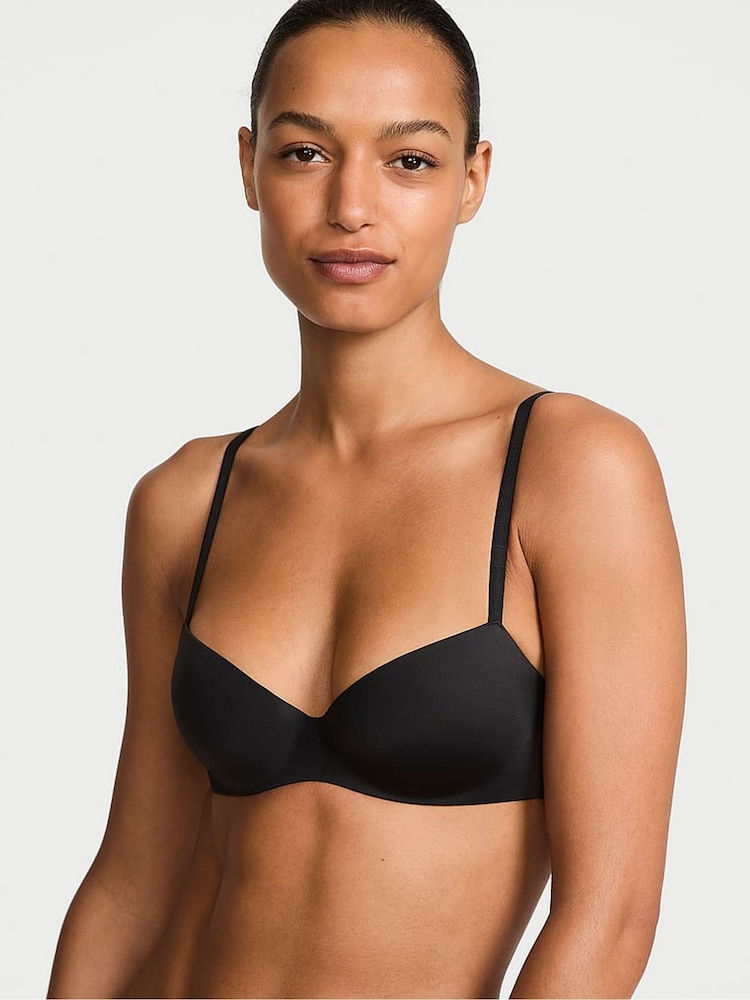 Victoria's Secret Black Lightly Lined Balcony Flexfactor Bra - Image 2 of 3