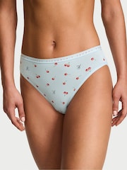 Victoria's Secret Blue Cherries Brief Knickers - Image 1 of 2