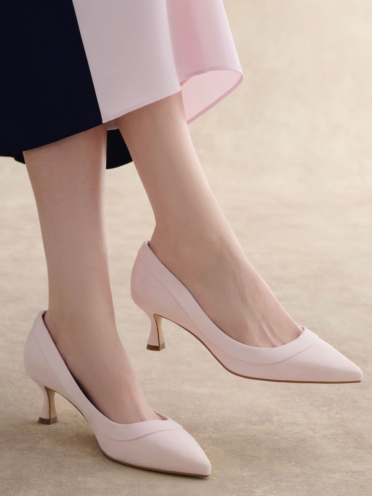 Hobbs Pink Faye Court Shoe - Image 1 of 4 Hobbs Pink Faye Court Shoe - Image 1 of 4
