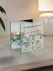 Personalised Highland Cow Mirrored Tealight Holder by PMC - Image 3 of 3