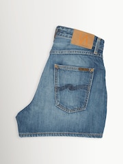 Nudie Jeans Blue Maeve Denim Shorts - Image 10 of 10