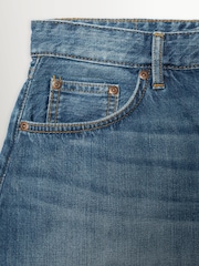 Nudie Jeans Blue Maeve Denim Shorts - Image 8 of 10