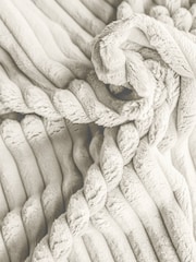 Abigail Ahern Natural Madison Mega Footstool - Image 2 of 4