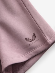 Earthy Pink - Castore Oversized Hoodie and Shorts Set - Immagine 10 di 12