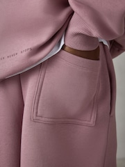 Earthy Pink - Castore Oversized Hoodie and Shorts Set - Immagine 5 di 12