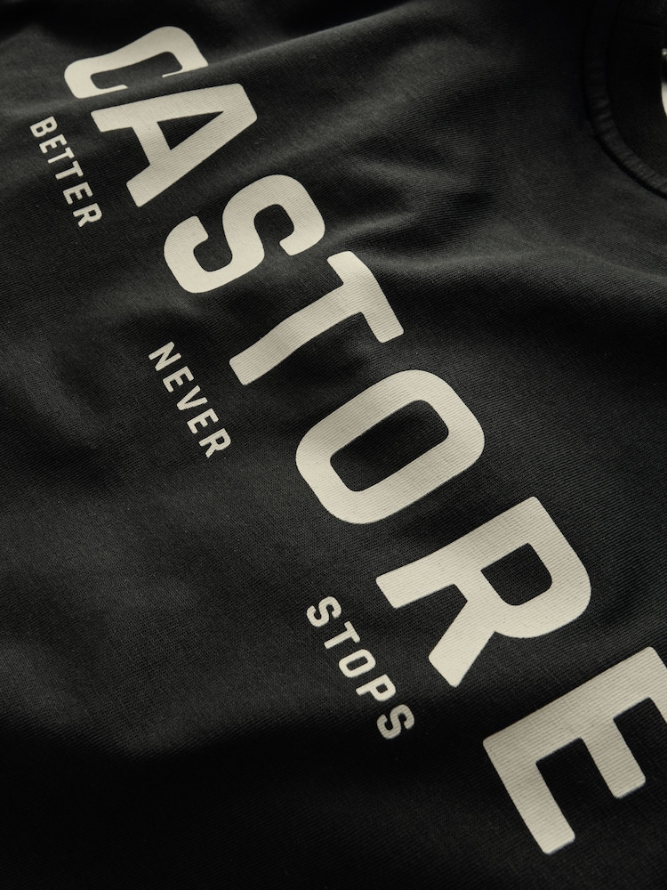 Castore Black Oversized Top and Shorts Set - Image 13 of 13
