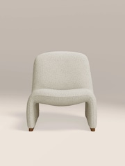 Cult Furniture Speckled Stone Arlet Velvet Accent Chair - Image 3 of 8