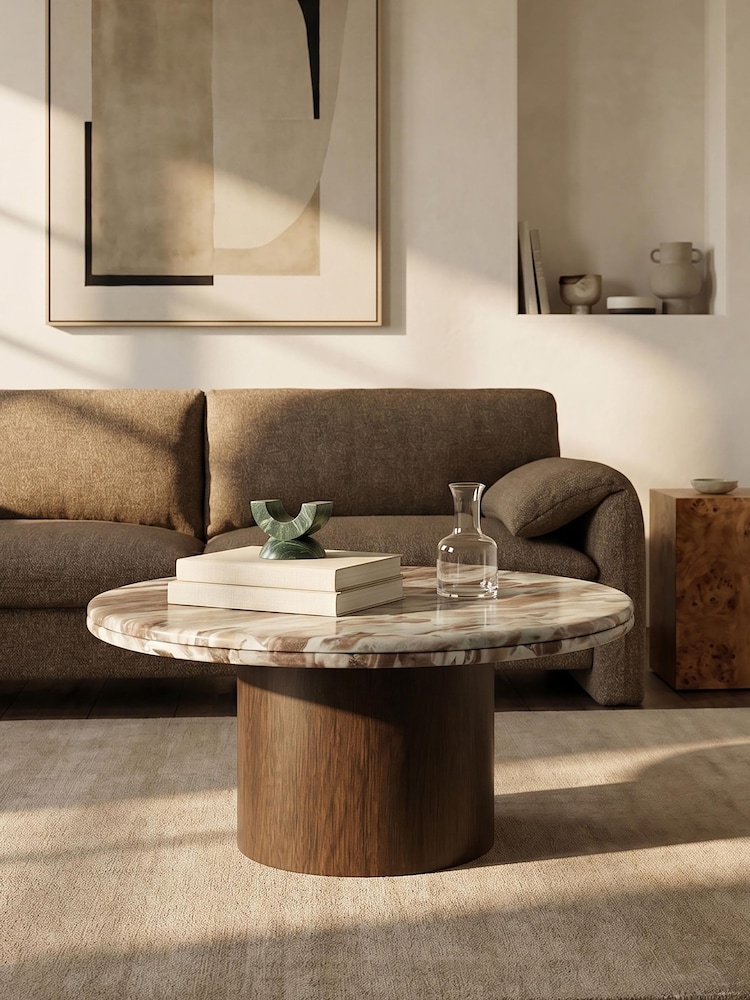 Cult Furniture French Riviera Bond Marble Coffee Table - Image 1 of 6